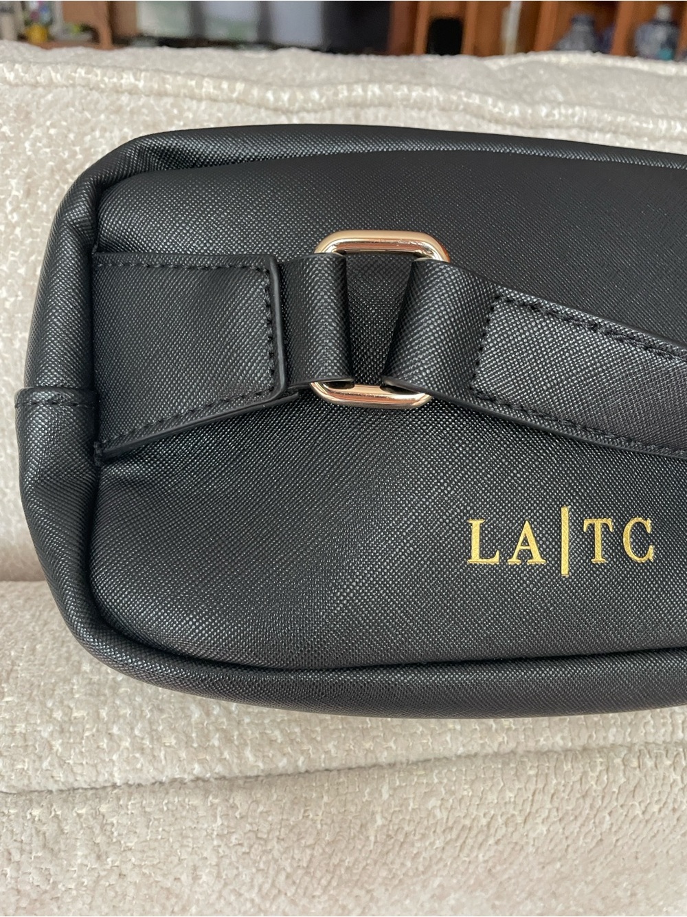 Black Crossbody Belt Bag I Speak Fluent French Fashion NWT Boutique Giftable - Picture 8 of 16